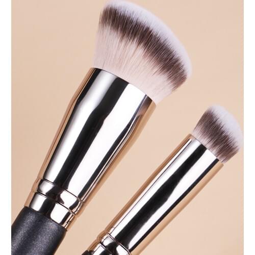 Oblique Round Head Foundation Brush Face Concealer Makeup Brush Powder Blusher Cream Cosmetics Blending Beauty Base Make Up Tool