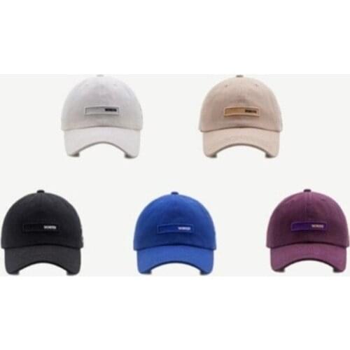 Trendy Brand Korean Hat Mens Spring and Summer English Embroidery Baseball Caps Ladies Street Casual Wild Couple Sunshade Cap