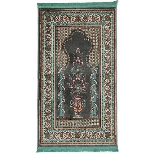 Nakka Carpet Prayer Prayer Rug Vintage Sc07A gray