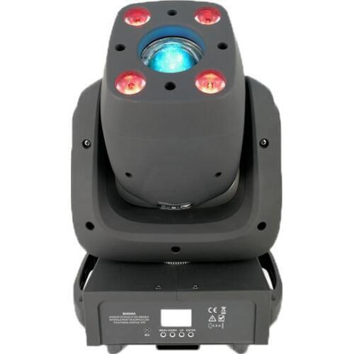 New 2 in1 Spot + Wash Light 100w Spot + 4x10w Wash DMX512 Moving Head Light Professional DJ Bar Party Show Stage Lights
