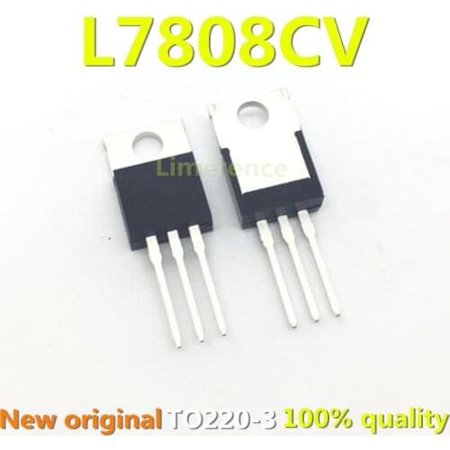 10PCS L7808CV L7808 TO220 LM7808 7808 MC7808 TO-220 new and original IC Chipset