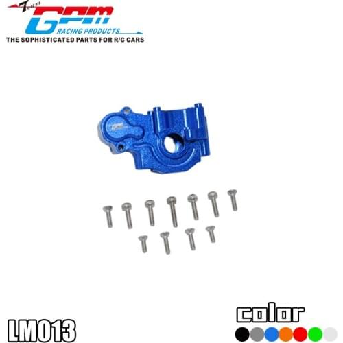 CNC machining aluminum alloy rear gearbox housing for LOSI 1/18 Mini-T 2.0 2WD Stadium Truck RTR