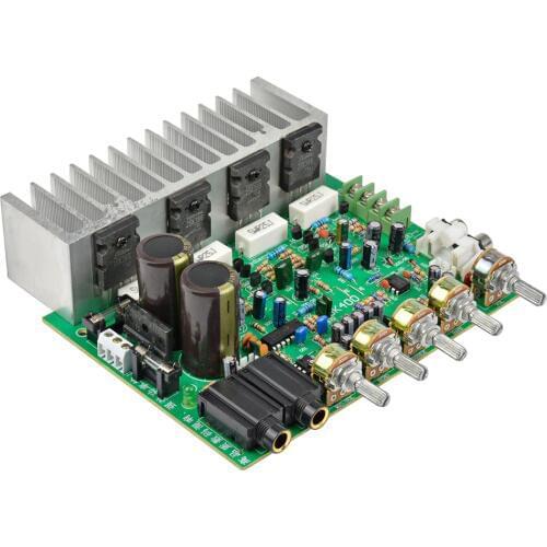 AIYIMA Audio Power Amplifier Board 250W+250W HIFI Stereo Amplification Digital Reverb Power Amplifier With Tone Control