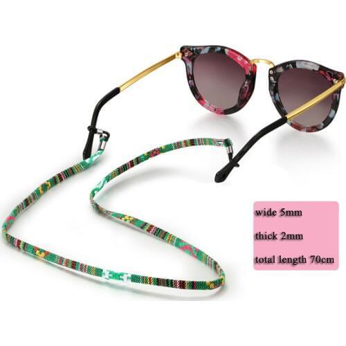 Ethnic Style Handmade Woven Eyeglasses Chain Reading Glasses Rope Sunglasses Strap Cord Holder Neck Band Accessories
