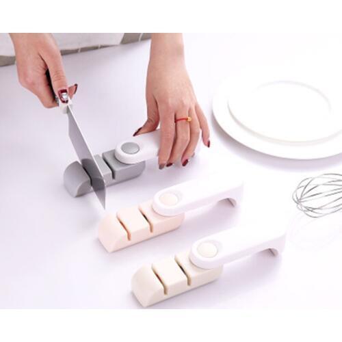 Kitchen Knife Sharpener For Super Sharp Edges On All Your Knives Safe&Ergonomic Handle Sharpening Diamond Knife Sharpening Tool