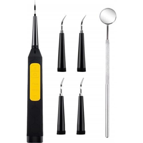 Three-speed Adjustable Dental Instrument Tooth Calculus Remover Tooth Stains Tartar Cleaner Hygiene Dentist Tool Whiten Teeth