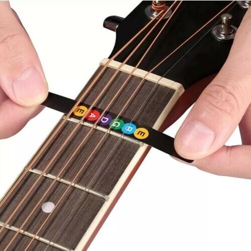 Notes Card Labels Sticker Key Fret Decals for 6 String Acoustic Electric Guitarra Guitar Accessories Guitar Scale Sticker