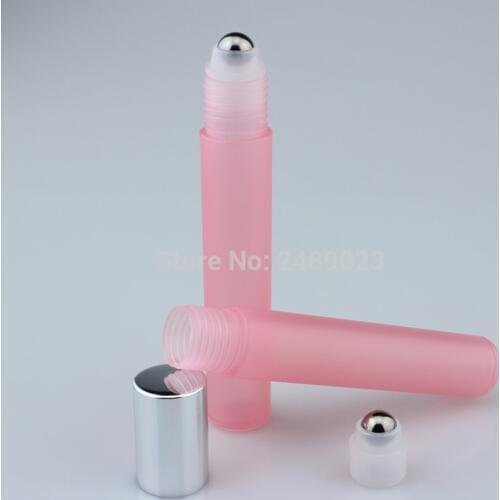 1pc 15ml Travel PP Roll on Perfume Bottle for Essential Oils Empty Parfum Containers With Steel Beads Roll-On Refillable Bottles