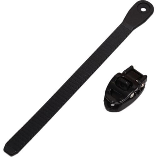 1pcs Black Inline Roller Blade Buckle And Buckle Belts Inline Skate Shoes Clasp Belts