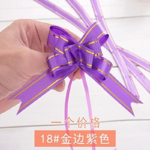 10PCS Wedding decorative supplies Phnom Penh gift packaging decorative flower Wedding party garland ribbon decorative flowers