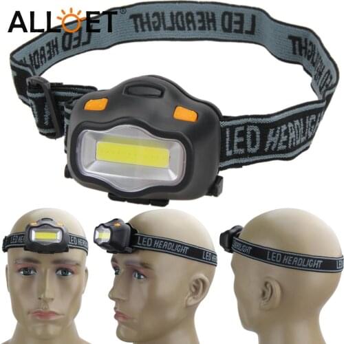 12 COB White Led Headlight Fishing Camping Riding Outdoor Lighting Head Lamp Top-Level Equipment For Biking Player