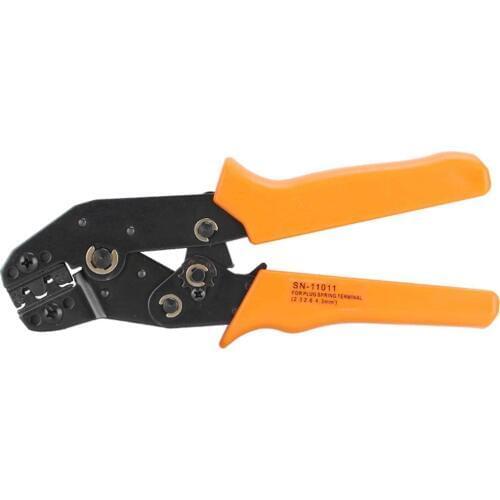 17-13AWG 1.0-2.5mm² Non-insulated Tabs and Receptacles Ratchet Crimping Plier