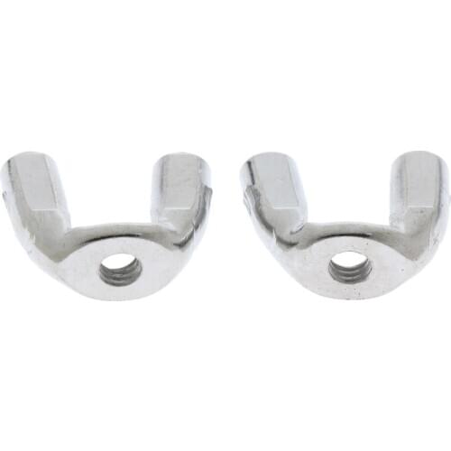 2pcs Quick Release Wing Nut, Cymbal Stand Wing Nut - Drum Cymbal Stand Accessory