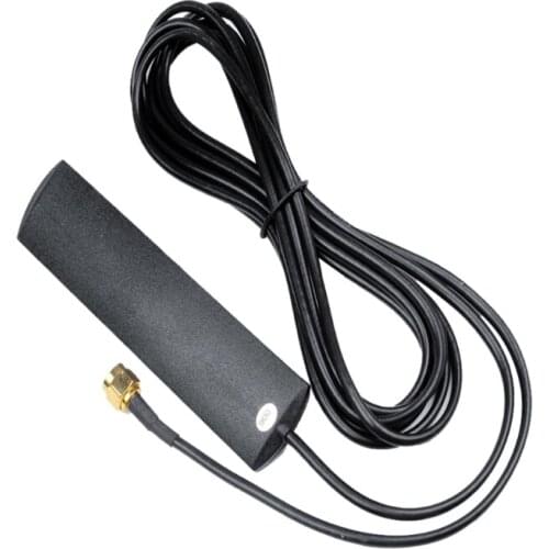 4G GSM Antenna 700-2600MHz Patch SMA Male Connector Car Aerial Adhesive Cable