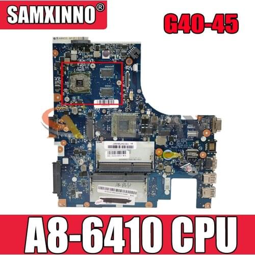 Akemy For The New Lenovo G40-45 G40 Laptop Motherboard ACLU5/ACLU6 NM-A281 CPU A8-6410 Carrying GPU 100% Test