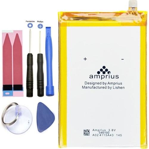 ISUNOO Battery for THL 5000 THL5000 5000mAh Elephone P5000 DEXP Ixion XL5" ML5 Phone Batteries +Tools