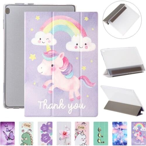 For iPad Air 4 2020 Case 10 9 inch Case Unicorn Cute Kids Clear Silicone Back Cover Funda Tablet for iPad Pro 2020 2018 11 inch
