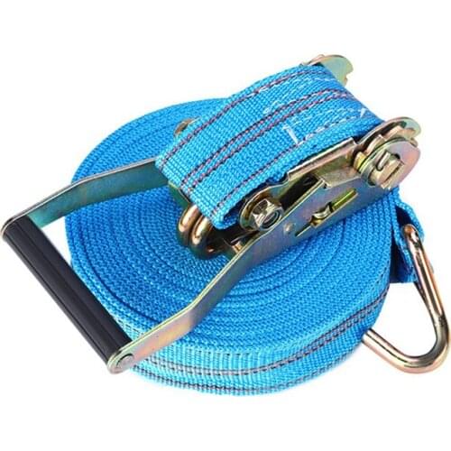 Truck Binding Belt Cargo Fixed Tension Rope Ratchet Tie Down Straps Fastening Cargo Straps for Protect Goods