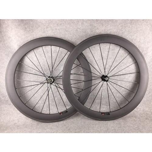 2020 700C 23C 25C Carbon Fiber Road Bike Wheelset 3K UD U V Rim Brakes Clincer Tubular 38mm 50mm 60mm 88mm Cycling Racing Wheels