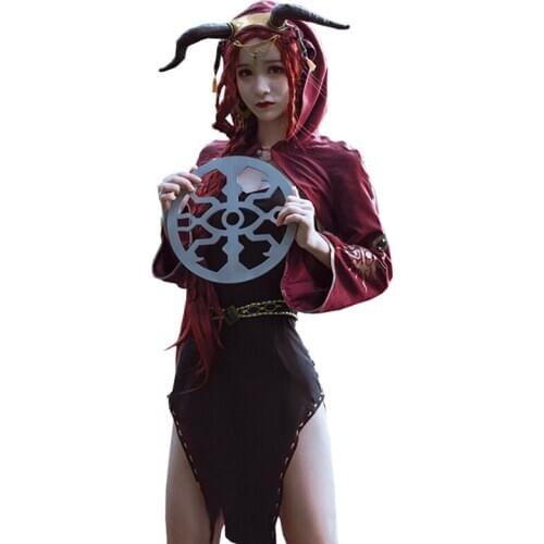 Game Identity V Cosplay Costume Sacrifice Fiona Gilman Cosplay Costume Halloween Christmas Party Witch Women