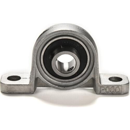 KP08/KP000 Bolt Housing Pillow Bearing Diameter Pillow Block Mounted Ball Bearing Solid Base Zinc Alloy Bore Diameter: 8mm/10mm