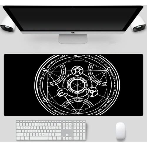 Mairuige Anime Mouse Pad Icon Pattern Computer Large Mouse Carpet Large Mause Pad PC Desktop Game Pad Gaming Accessories Desk
