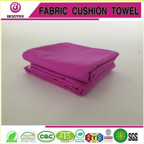 Microfiber suede quick dry towel outdoor trip swimming gym beach yoga compact soft towel with mesh bag