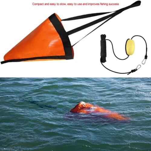 G92F Drift Sock with Dump Line, Harness and Buoy Sea Anchor Kit for Fishing Boat/Kayak Accessories