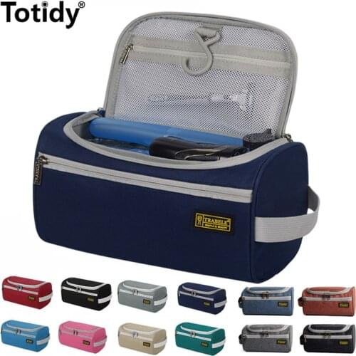 Men Women Portable Cosmetic Bag New Toiletries Organizer Cosmetics Storage Travel Kit Ladies Beauty Bag Waterproof Makeup Bag