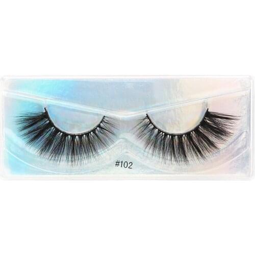 Fluffy Lashes Faux Mink Eyelashes 3d Mink Lashes Bulk Natural Mink Eyelashes Pack Fake Eyelashes Make Up False Lashes