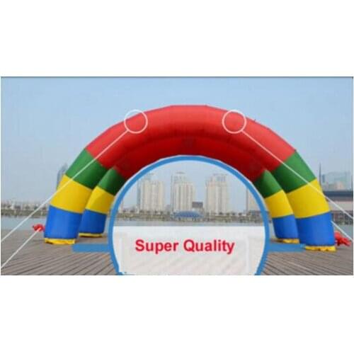 Discount Twin Arches 26ft*13ft D=8M/26ft Inflatable Rainbow Arch