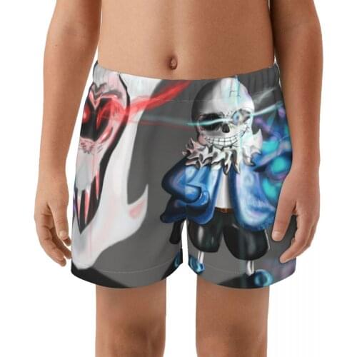 Undertale boys Brand Swimming Briefs Low Waist Swimwear drop With Push-up Pad Shorts Trunks Boxers Summer kids Swim