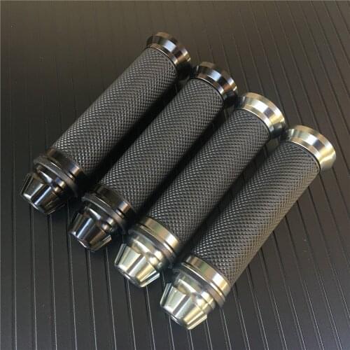 Universal 7/8'' 22mm racing Motorcycle Handle Handlebar Moto Grip CNC Aluminum Motorbike for Honda Hyosung Suzuki Triumph