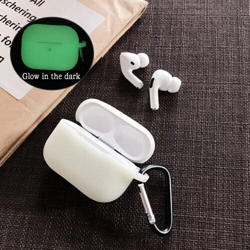 Vococal Glow in the Dark Case for Apple AirPods Pro 3 Silicone Cover Shell Holder Protector for Airpod Air Pods 3 pro Gadgets