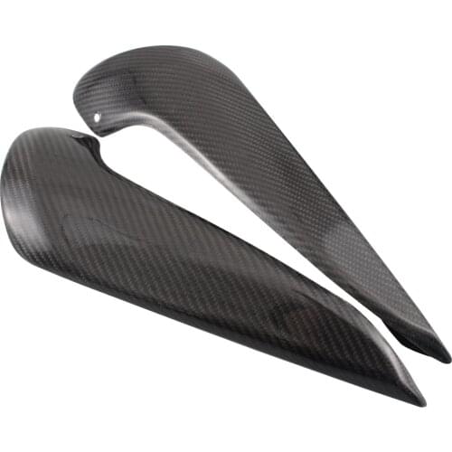 Motorcycle Real Carbon Fiber Exhaust Heat Shield UV Fairing Protector Coating Cover For YAMAHA YZF YZ-F R1 07-08