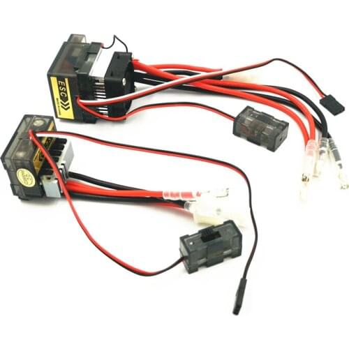 1Pcs 320A 4.2V-16V ESC Brushed Speed Controller With Fan / No Fan for RC Car