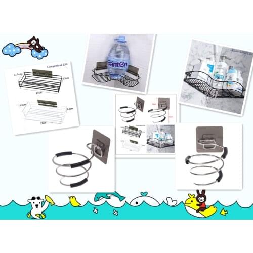 1pc Bathroom Shelf Shower Organizer Triangle Rectangle Cosmetic Storage Rack Kitchen Toilet Hot Sale