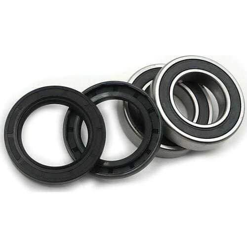 2 wheel bearings 2 seals axle carrier For Yamaha Banshee Raptor 660 Blaster Breeze 125 Tri Moto Tri Z Grizzly 125 quadricycle