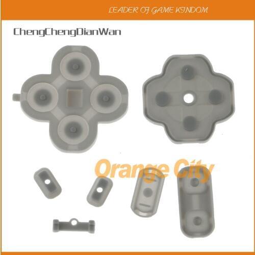 30sets/lot For NEW 3DSXL 3DSLL rubber keypad conducting buttons conductive dpad pad for New 3DS XL LL