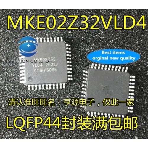 5PCS MKE02Z32VLD4 MKE02Z32 LQFP44 processor chip in stock 100% new and original