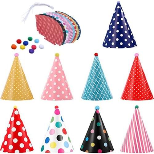 9PCS Pet Hat Lovely Creative Party Hat Dog Hat Puppy Napkin Hat Set with Pet Bandana Bib Scarf Collar Hat Set for Birthday Party