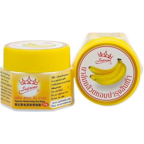 20g Banana Peeling Cracked Heel Cream Heel Cracked Repair Cream Removal Dead Skin Hand Feet Care Dropshipping