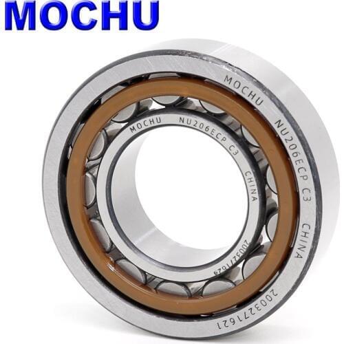 1PCS NU206ECP C3 NU206 NU206E 32206 MOCHU Cylindrical Roller Bearing Single Row Straight Bore Removable Inner Ring