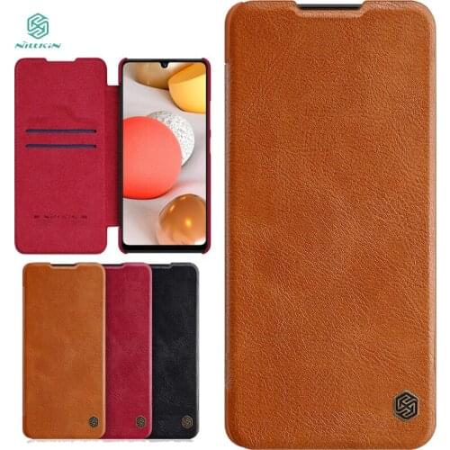 For Samsung Galaxy A42 5G Case NILLKIN Wallet Leather Flip Cases For Samsung Galaxy A42 High Quality Leather Case