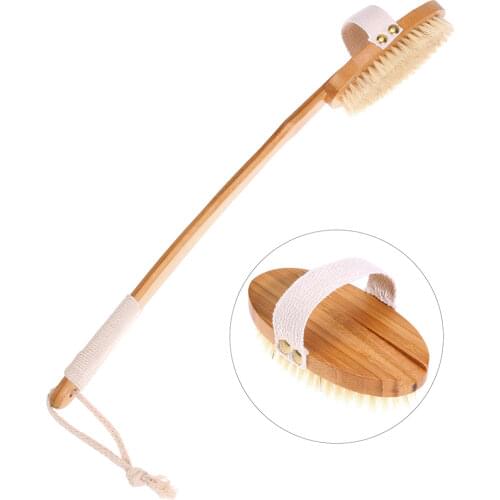Electric Bath Shower Brush Handheld Massage Body Brush Back Clean Long Handle Vibration Exfoliation Clean Scrub Brushes