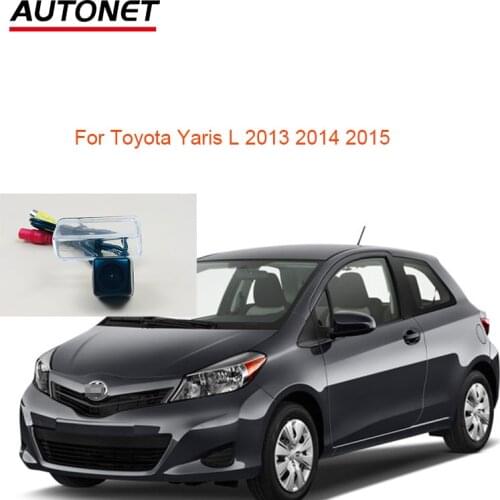 HD 1280*720 Rear View Camera For Toyota Yaris L 2013 2014 2015 CCD nightview license plate camera/CCD cam