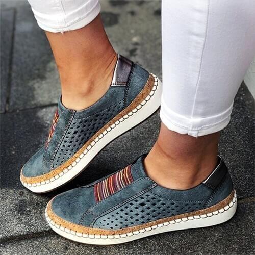 Women Fashion Sneakers Shallow Loafers Vulcanized Shoes Breathable Out Casual Shoes Ladies shoes