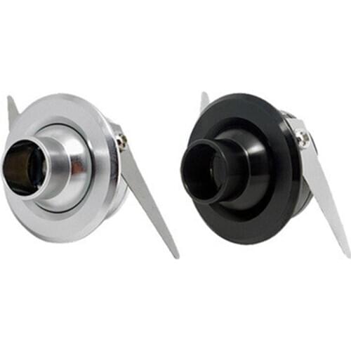 Mini downlight 1W 3W, AC220V recessed spotlight 360° adjustable ceiling downlight wine cabinet showcase light