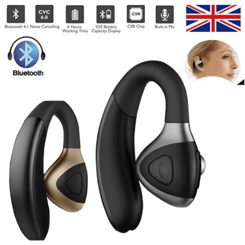 Mini Wireless BT Earphone HD Stereo Sports HWaterproof Earbud Headset Music Headphone With Microphone