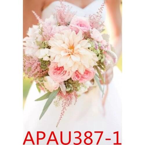 New home decoration simulation bouquet shooting fake flowers wedding bouquet APAU